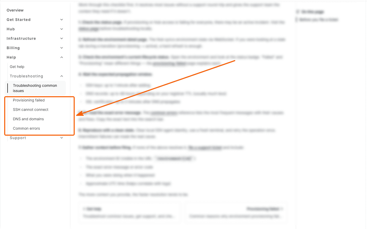 Troubleshooting chapter overview