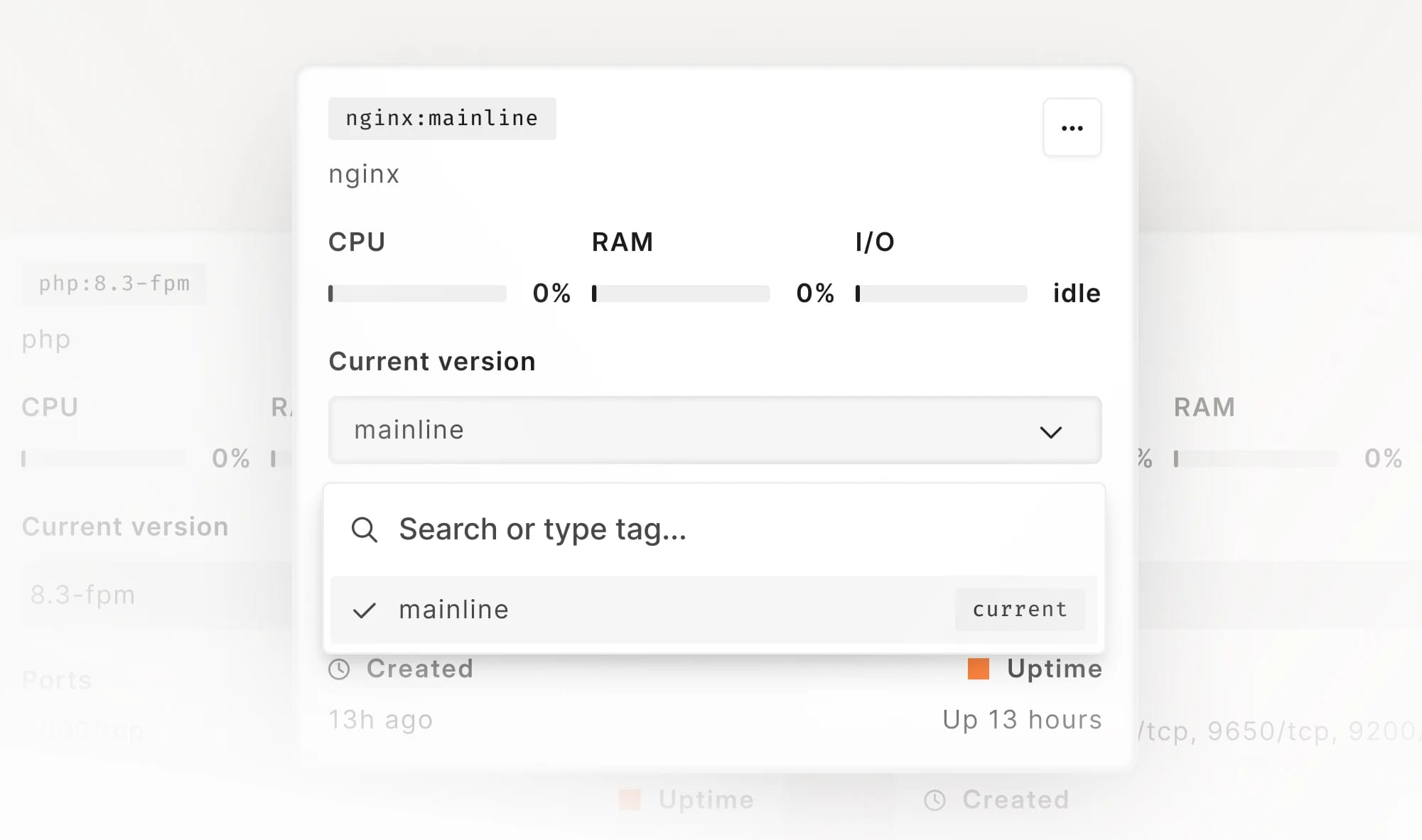 Containerized Stack & Tuning
