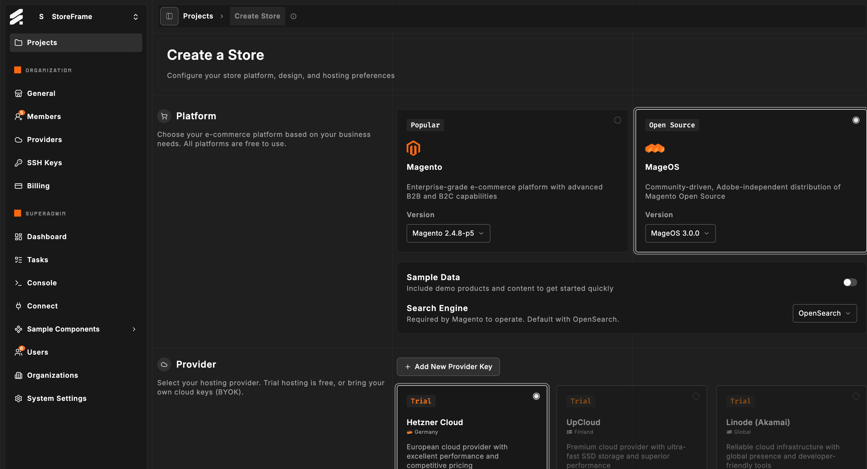 Deploy MageOS in 1-Click